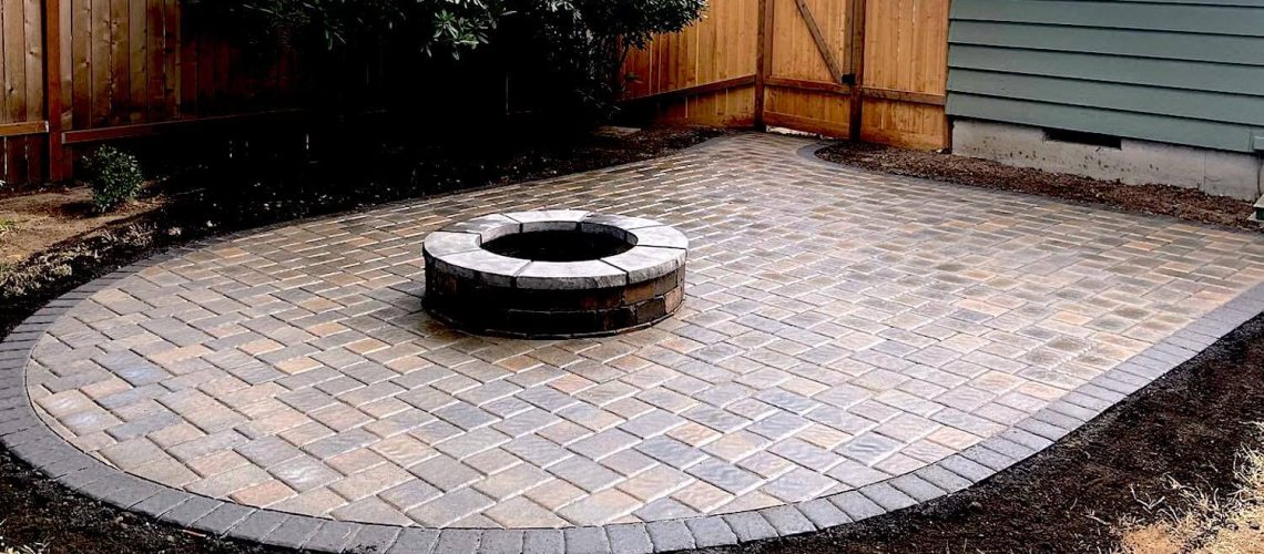 Installing a brick paver patio