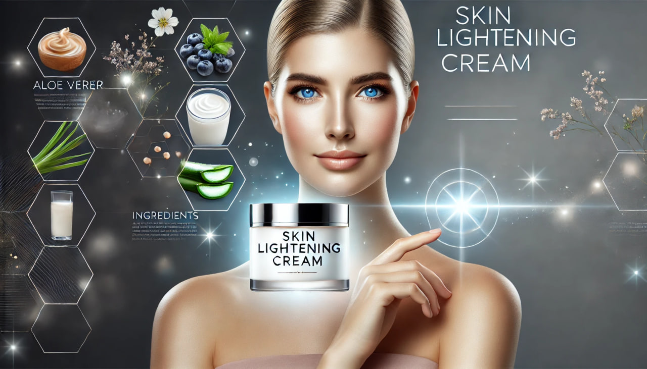 Skin whitening cream