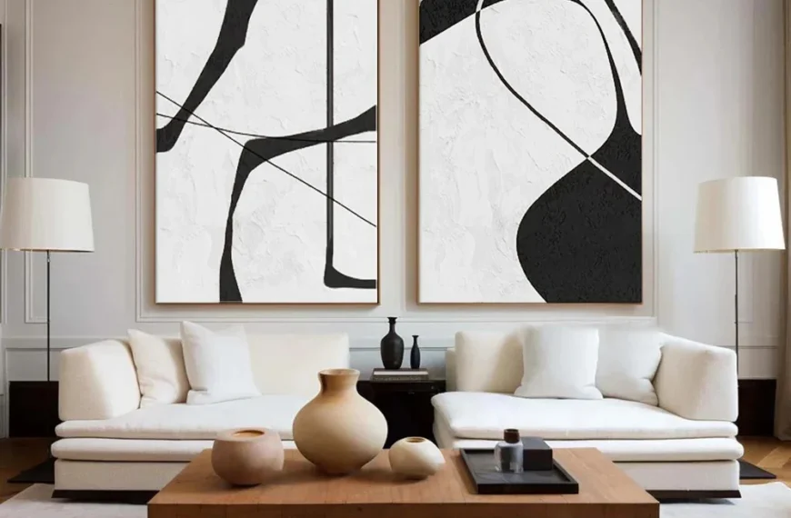 Wabi Sabi Abstract Art