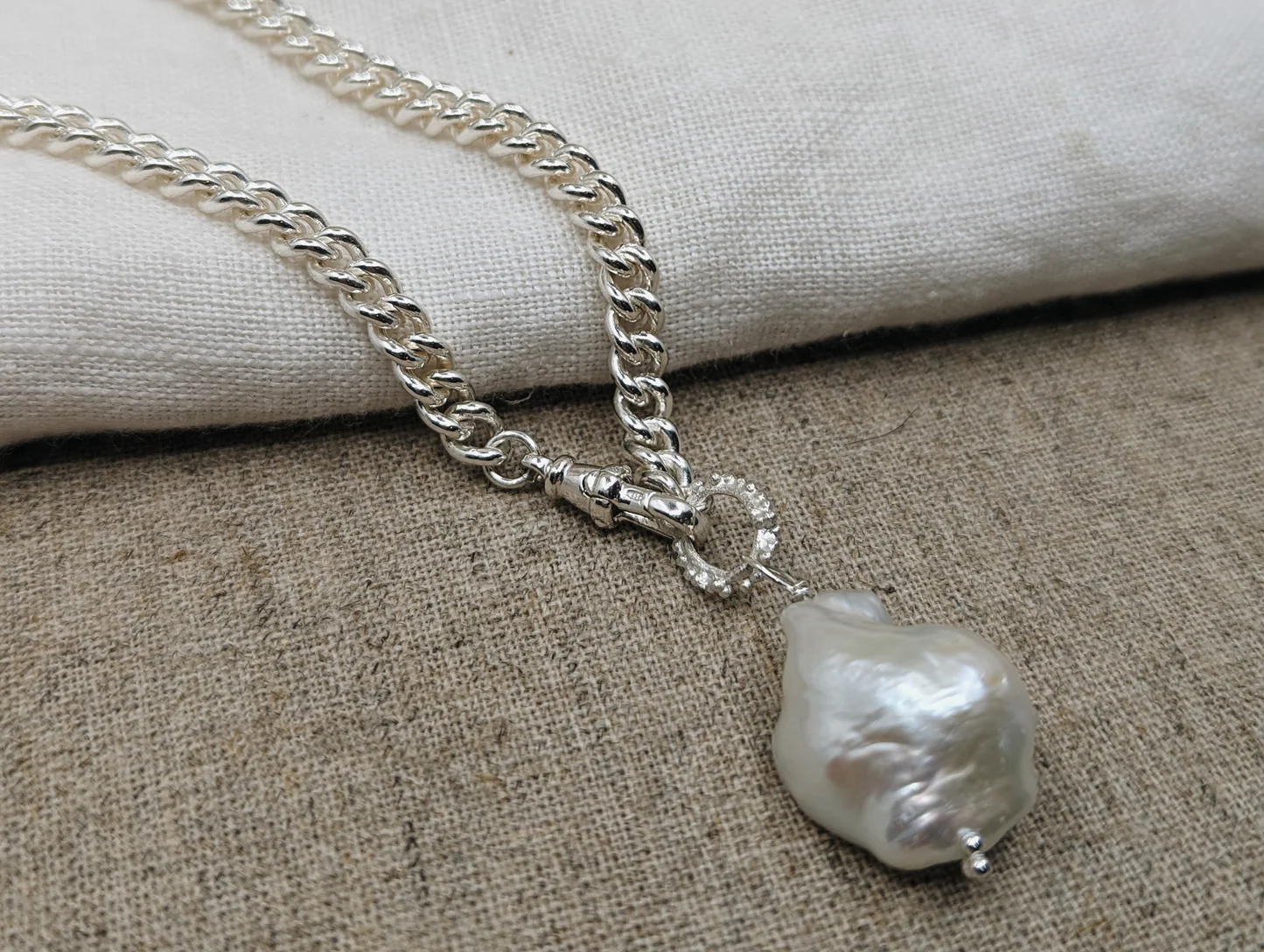 Baroque Pearl Pendants