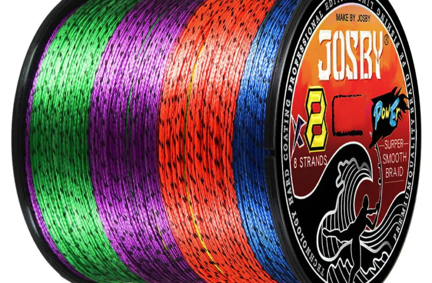 Japanese braided fishing lines