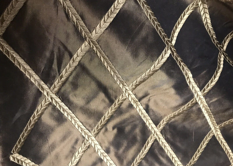 Rope Embroidered Fabric