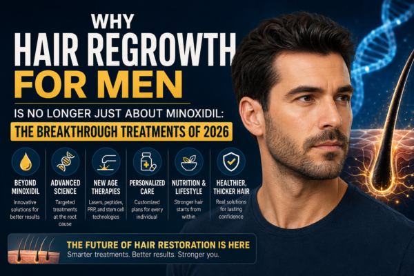 Why Hair Regrowth for Men Is No Longer Just About Minoxidil The Breakthrough Treatments of 2026